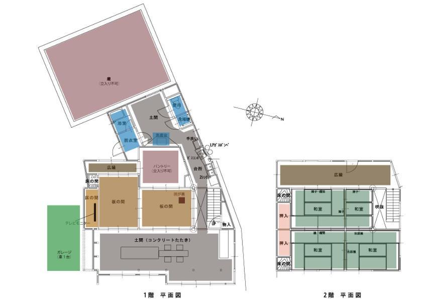 囲炉裏町家guesthouse Fujita 一棟貸切 Villa 無料駐車場 Hakusan Exterior photo
